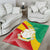 Personalised Guinea Independence Day Area Rug Happy 2 October Guinee Coat Of Arms - Wonder Print Shop