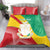 Personalised Guinea Independence Day Bedding Set Happy 2 October Guinee Coat Of Arms - Wonder Print Shop