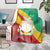 Personalised Guinea Independence Day Blanket Happy 2 October Guinee Coat Of Arms