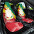 Personalised Guinea Independence Day Car Seat Cover Happy 2 October Guinee Coat Of Arms - Wonder Print Shop