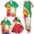 Personalised Guinea Independence Day Family Matching Tank Maxi Dress and Hawaiian Shirt Happy 2 October Guinee Coat Of Arms - Wonder Print Shop