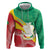 Personalised Guinea Independence Day Hoodie Happy 2 October Guinee Coat Of Arms - Wonder Print Shop