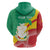 Personalised Guinea Independence Day Hoodie Happy 2 October Guinee Coat Of Arms - Wonder Print Shop