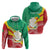 Personalised Guinea Independence Day Hoodie Happy 2 October Guinee Coat Of Arms - Wonder Print Shop