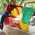 Personalised Guinea Independence Day Quilt Happy 2 October Guinee Coat Of Arms