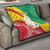 Personalised Guinea Independence Day Quilt Happy 2 October Guinee Coat Of Arms