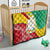 Personalised Guinea Independence Day Quilt Happy 2 October Guinee Coat Of Arms