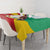 Personalised Guinea Independence Day Tablecloth Happy 2 October Guinee Coat Of Arms - Wonder Print Shop