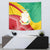 Personalised Guinea Independence Day Tapestry Happy 2 October Guinee Coat Of Arms