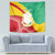 Personalised Guinea Independence Day Tapestry Happy 2 October Guinee Coat Of Arms