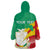 Personalised Guinea Independence Day Wearable Blanket Hoodie Happy 2 October Guinee Coat Of Arms - Wonder Print Shop