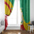 Personalised Guinea Independence Day Window Curtain Happy 2 October Guinee Coat Of Arms - Wonder Print Shop