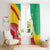 Personalised Guinea Independence Day Window Curtain Happy 2 October Guinee Coat Of Arms - Wonder Print Shop