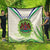 Personalised Lesotho Independence Day Quilt Aloe Polyphylla Mix Coat Of Arms