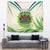 Personalised Lesotho Independence Day Tapestry Aloe Polyphylla Mix Coat Of Arms