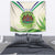 Personalised Lesotho Independence Day Tapestry Aloe Polyphylla Mix Coat Of Arms