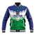 Personalised Lesotho Independence Day Baseball Jacket Naha ea Lesotho Proud - Wonder Print Shop