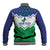 Personalised Lesotho Independence Day Baseball Jacket Naha ea Lesotho Proud - Wonder Print Shop