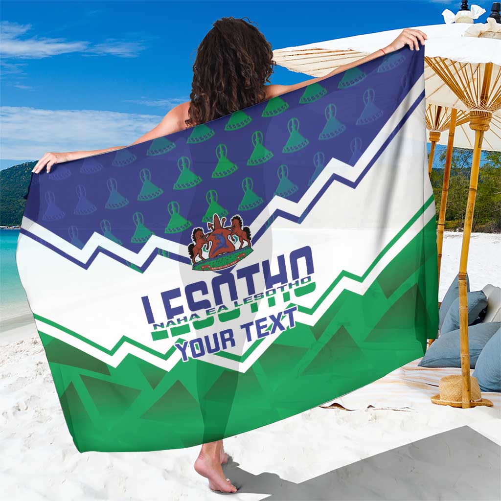 Personalised Lesotho Independence Day Sarong Naha ea Lesotho Proud - Wonder Print Shop