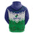 Personalised Lesotho Independence Day Zip Hoodie Naha ea Lesotho Proud - Wonder Print Shop