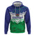 Personalised Lesotho Independence Day Zip Hoodie Naha ea Lesotho Proud - Wonder Print Shop