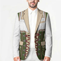 Dirndl Costume Oktoberfest Blazer German Tracht Edelweiss Green Version