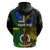 Personalised South Sea Islanders Hoodie Kanakas With Vanuatu Coat Of Arms - Wonder Print Shop