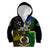 Personalised South Sea Islanders Kid Hoodie Kanakas With Vanuatu Coat Of Arms - Wonder Print Shop