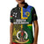 Personalised South Sea Islanders Kid Polo Shirt Kanakas With Vanuatu Coat Of Arms - Wonder Print Shop