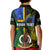 Personalised South Sea Islanders Kid Polo Shirt Kanakas With Vanuatu Coat Of Arms - Wonder Print Shop