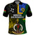 Personalised South Sea Islanders Polo Shirt Kanakas With Vanuatu Coat Of Arms - Wonder Print Shop