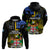 Personalised South Sea Islanders Hoodie Kanakas With Fiji Coat Of Arms - Wonder Print Shop