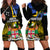 Personalised South Sea Islanders Hoodie Dress Kanakas With Fiji Coat Of Arms - Wonder Print Shop