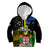 Personalised South Sea Islanders Kid Hoodie Kanakas With Fiji Coat Of Arms - Wonder Print Shop