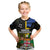 Personalised South Sea Islanders Kid T Shirt Kanakas With Fiji Coat Of Arms - Wonder Print Shop