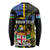 Personalised South Sea Islanders Long Sleeve Shirt Kanakas With Fiji Coat Of Arms - Wonder Print Shop