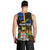 Personalised South Sea Islanders Men Tank Top Kanakas With Fiji Coat Of Arms - Wonder Print Shop