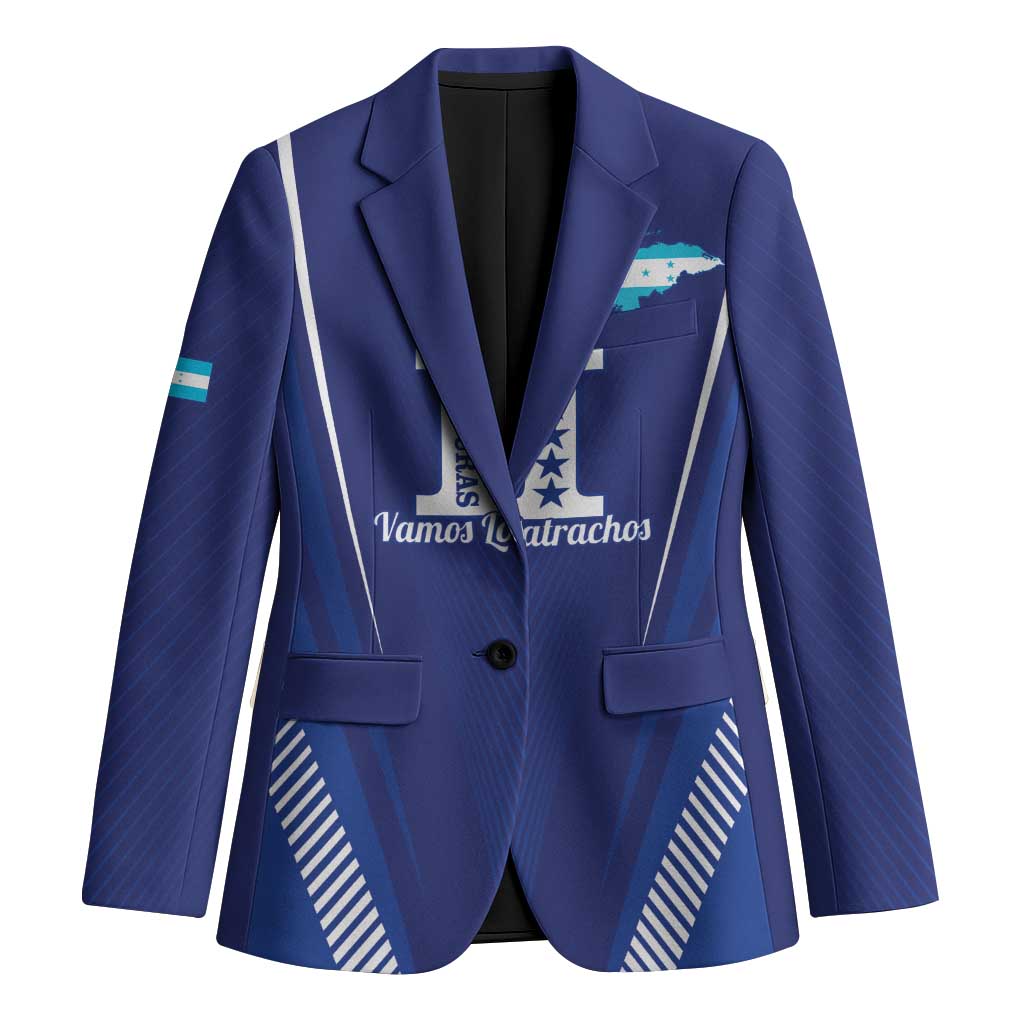 Honduras Football Custom Blazer Los Catrachos Map Sporty Style - Wonder Print Shop