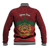 Personalized Morocco Independence Day Baseball Jacket 1956 Proud Islamic Pattern - Wonder Print Shop