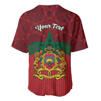 Personalized Morocco Independence Day Baseball Jersey 1956 Proud Islamic Pattern - Wonder Print Shop
