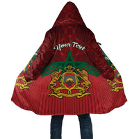 Personalized Morocco Independence Day Cloak 1956 Proud Islamic Pattern - Wonder Print Shop