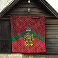 Morocco Independence Day Quilt 1956 Proud Islamic Pattern LT14