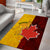 Australia And Canada Soccer Area Rug Matildas Combine Canucks Together - Wonder Print Shop