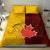 Australia And Canada Soccer Bedding Set Matildas Combine Canucks Together - Wonder Print Shop