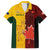 Australia And Canada Soccer Family Matching Short Sleeve Bodycon Dress and Hawaiian Shirt Matildas Combine Canucks Together - Wonder Print Shop