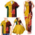 Australia And Canada Soccer Family Matching Tank Maxi Dress and Hawaiian Shirt Matildas Combine Canucks Together - Wonder Print Shop