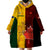 Australia And Canada Soccer Wearable Blanket Hoodie Matildas Combine Canucks Together - Wonder Print Shop