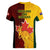 Australia And Canada Soccer Women V Neck T Shirt Matildas Combine Canucks Together - Wonder Print Shop