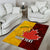 Custom Australia And Canada Soccer Area Rug Matildas Combine Canucks Together - Wonder Print Shop