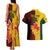 Custom Australia And Canada Soccer Couples Matching Tank Maxi Dress and Hawaiian Shirt Matildas Combine Canucks Together - Wonder Print Shop